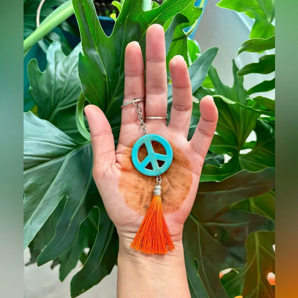 Magnesite keychain